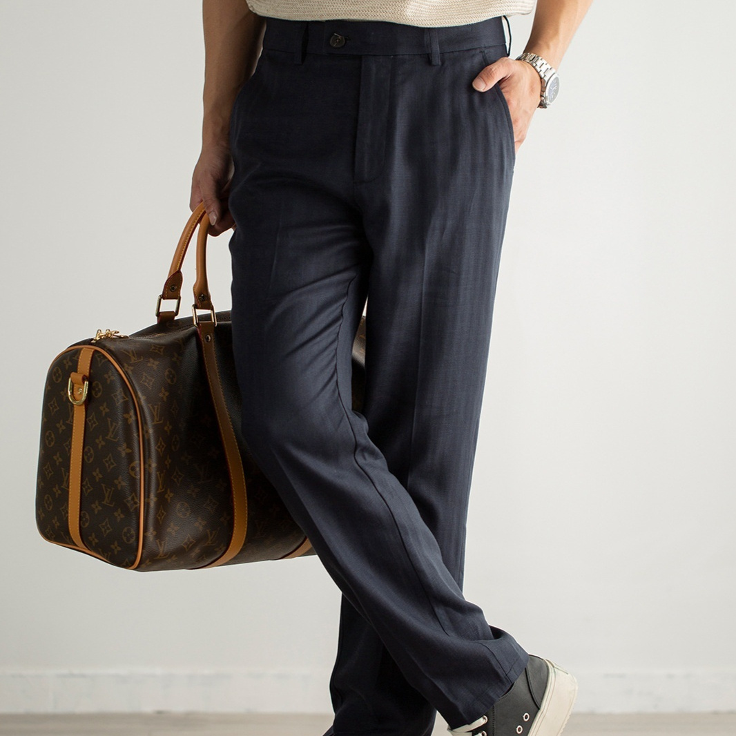 Summer Savior Old Money Style Tencel Linen Casual Pants