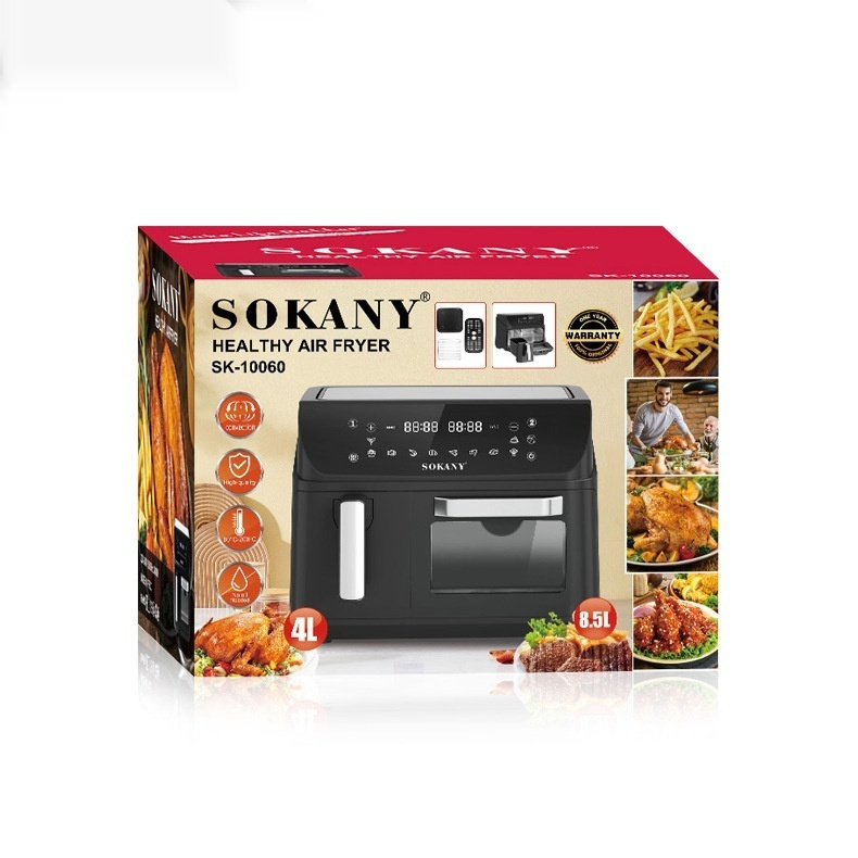 SOKANY10060 AIR FRYER Household 125L Healthy FRYER Visualization Double Pot FRYER AIR FRYER - Image 4