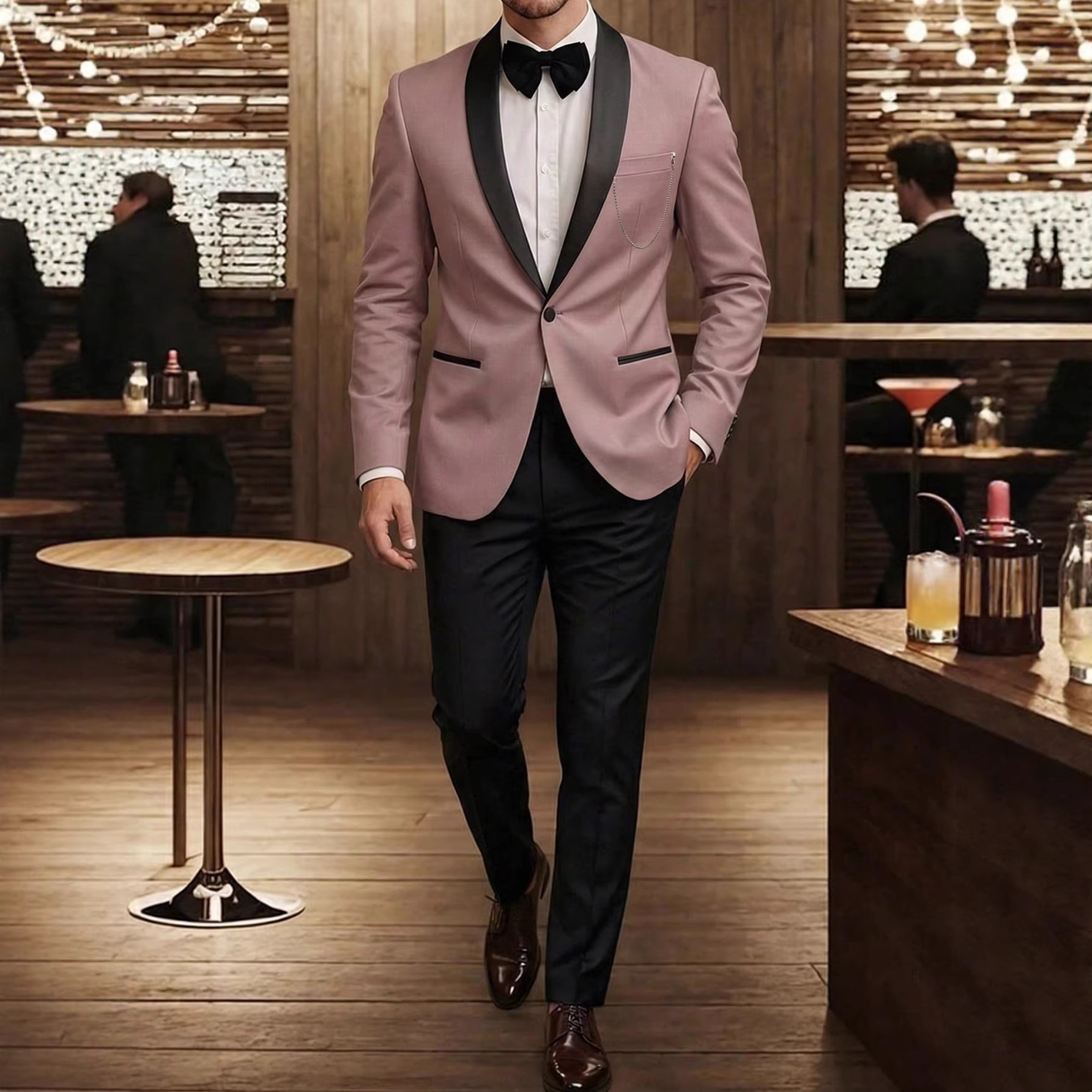 Men's Business Suit Wedding Groomsmen Jacket