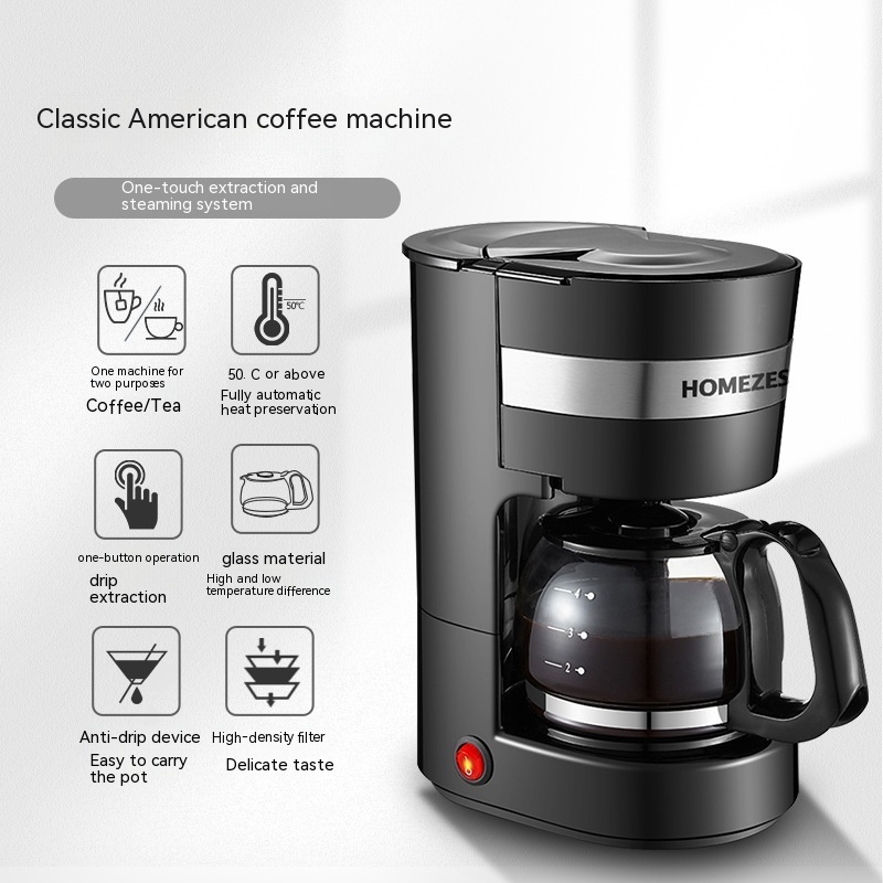 Household Automatic Tea Cooking Small American Drip Coffee Maker - Image 2