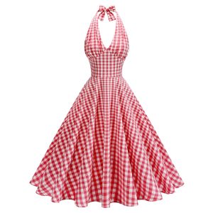 Retro-chic Sexy Casual Womens Dress